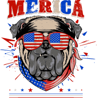Pugs Rockeros y Patriotas